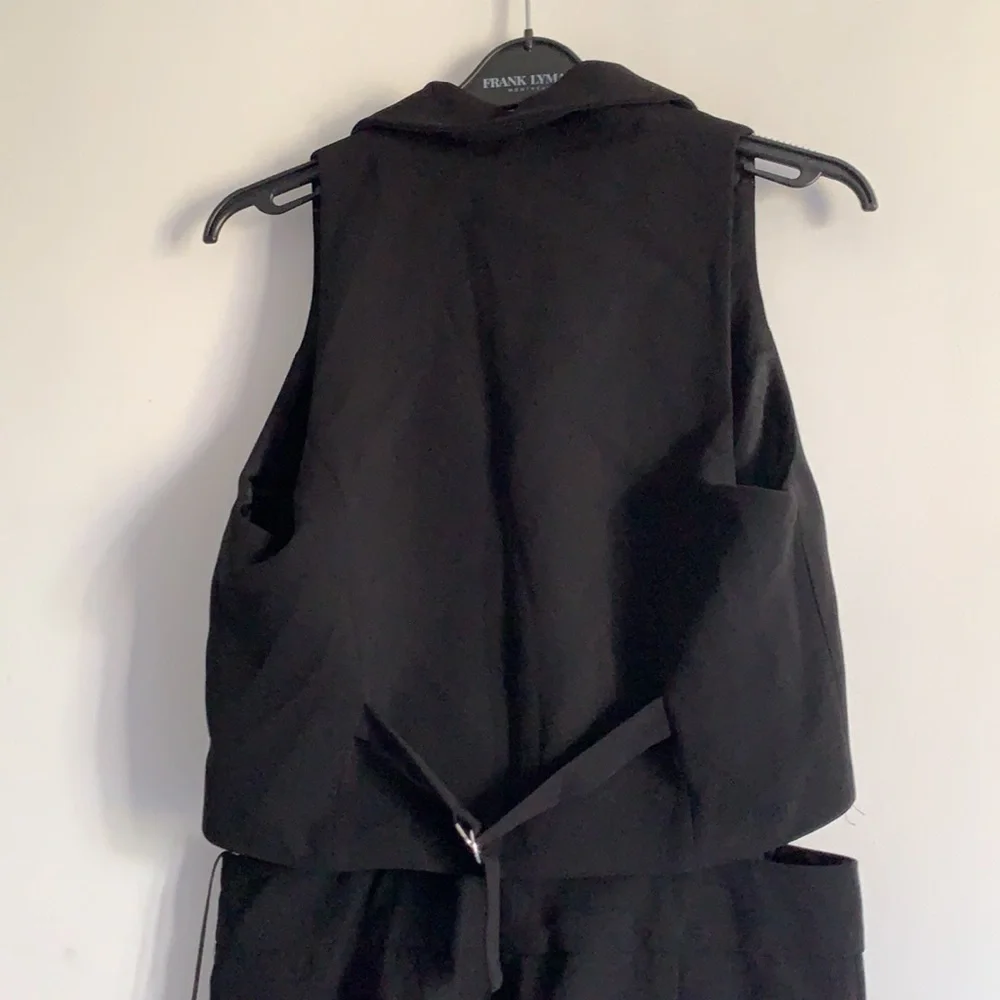 NWOT Zara | Blazer Style Jumpsuit with cutouts - Picture 13 of 17